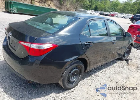 2014 Toyota Corolla Le z USA, uszkodzony, nr VIN 2T1BURHE4EC088095